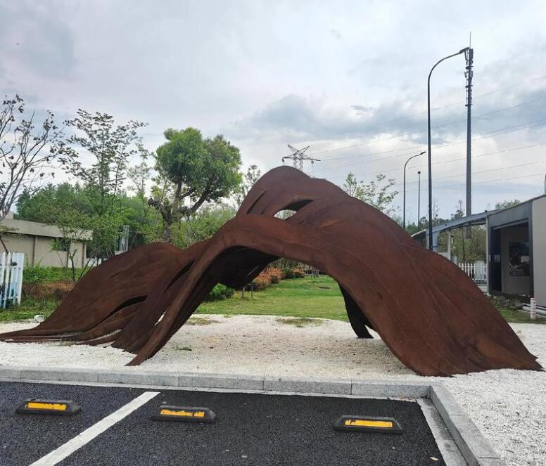 革吉耐候钢板造型